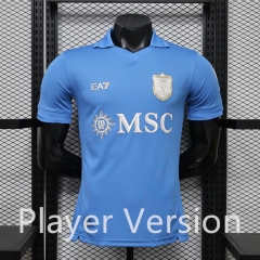 (S-3XL) Player version 26-27 Napoli Home Blue Thailand Soccer Jersey AAA-888