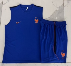 2026-27 France White Vest Thailand Soccer Tracksuit-815
