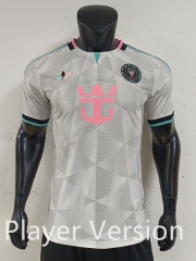 Player Version 2026-27 Inter Miami CF Second Away Grey/White Thailand Soccer Jersey AAA-0871