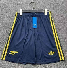 26-27 Arsenal Away Royal Blue Thailand Soccer Shorts