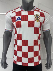 26-27 Croatia Home Red&White Thailand Soccer Jersey AAA-9809