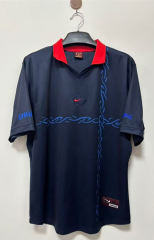 (S-4XL) Retro Version 1990 Norway Royal Blue Thailand Soccer Jersey AAA-2483