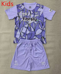 26-27 Sheffield Wednesday Goalkeeper Purple Kids/Youth Soccer Uniform-AY