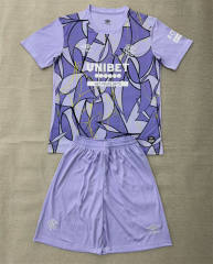 26-27 Rangers Goalkeeper Purple Soccer Uniform-AY