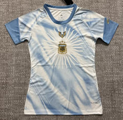 26-27 Special Edition Argentina Blue&White Women Thailand Soccer Jersey AAA-6723