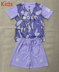26-27 Rangers Goalkeeper Purple Kids/Youth Soccer Uniform-AY