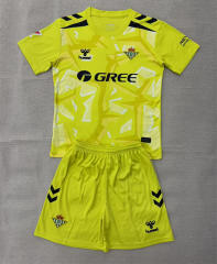 26-27 Real Betis Goalkeeper Yellow Soccer Uniform-AY