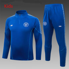 26-27 Manchester City Color Blue Kids/Youth Soccer Tracksuit-815