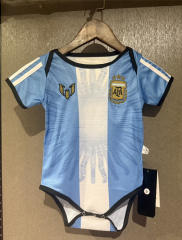 26-27 Special Version Argentina Blue&White Baby Soccer Uniform-7411