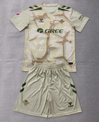 26-27 Real Betis Goalkeeper Beige Soccer Uniform-AY