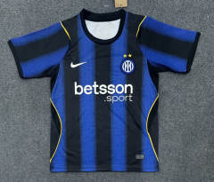 (S-4XL) 27-28 Inter Milan Home Blue&Black Thailand Soccer Jersey AAA-2483