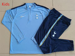 26-27 Tottenham Hotspur Light Blue Kids/Youth Tracksuit-815
