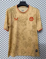 (S-4XL) 26-27 Special Version 1. FC Kaiserslautern Gold Thailand Soccer Jersey AAA-2044