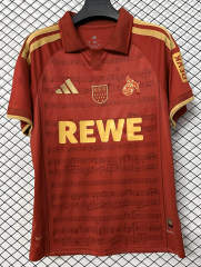(S-4XL) 26-27 Special Version FC Köln Red Thailand Soccer Jersey AAA-2044