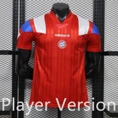 (S-3XL) Player Version 26-27 Retro Casual Version Bayern München Red Thailand Soccer Jersey AAA-888