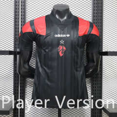 (S-3XL) Player Version 26-27 Retro Casual Version AC Milan Black Thailand Soccer Jersey AAA-888