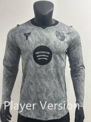 Player Version 26-27 Barcelona Goalkeeper Grey LS Thailand Soccer Jersey AAA-0871