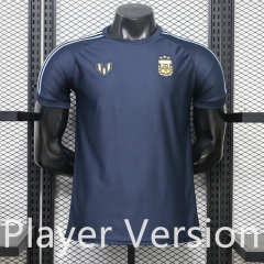 (S-3XL) Player Version 26-27 Retro Casual Version Argentina Royal Blue Thailand Soccer Jersey AAA-888