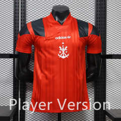 (S-3XL)Player Version 26-27 Casual Retro Version Flamengo Red Thailand Soccer Jersey AAA-888