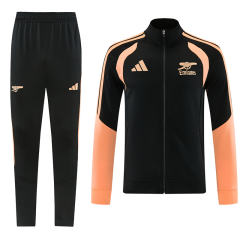 26-27 Arsenal Black Thailand Soccer Jacket Uniform-LH