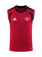 26-27 Manchester United Red Thailand Training Vest -418
