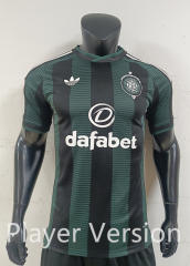 Player Version 26-27 Celtic Away Green&Black Thailand Soccer Jersey AAA-0871