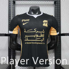 (S-3XL) Player Version 26-27 Al Ittihad Saudi 2nd Away Black Thailand Soccer Jersey AAA-888