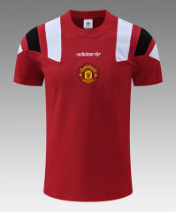 26-27 Manchester United Red&White Thailand Training Jersey-418