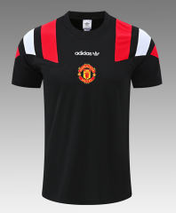 26-27 Manchester United Black Thailand Training Jersey-418