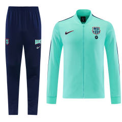 26-27 Barcelona Light Green Thailand Soccer Jacket Uniform-LH