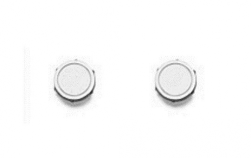 SILVER COLOR NU ANCE STUD EARRING