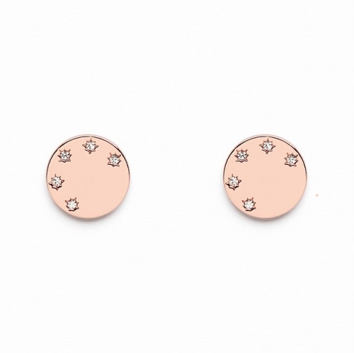 STELLAR STUD ROSEGOLD AND SILVER COLOR