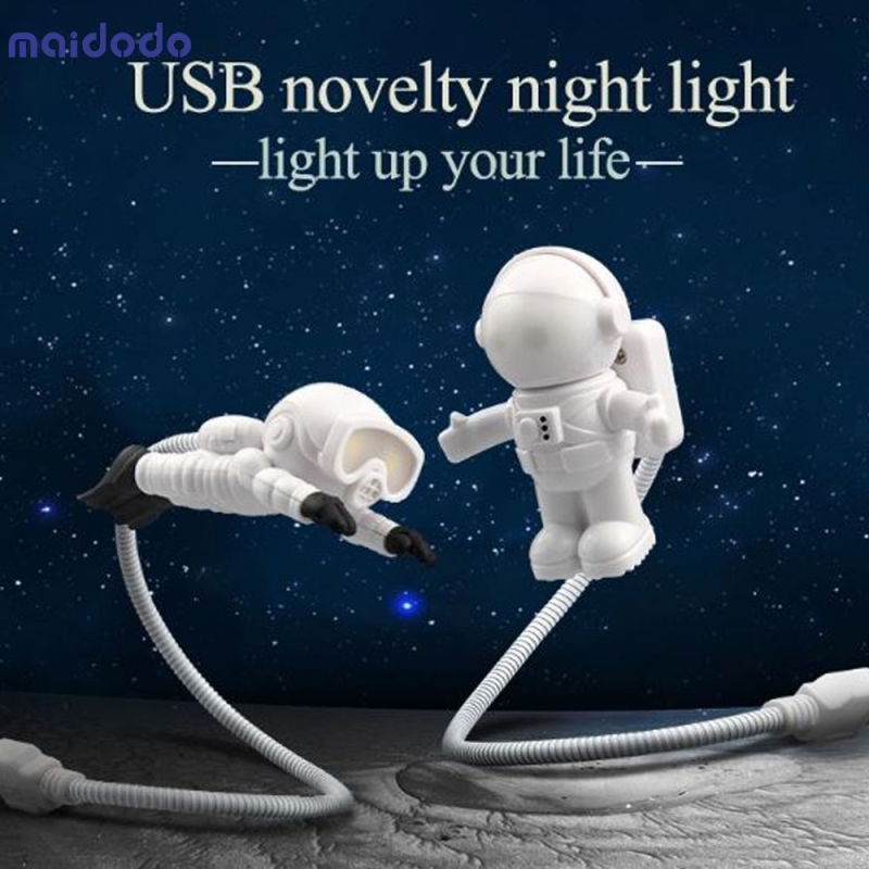USB chargeable Led spaceman astronaut night light keyboard light