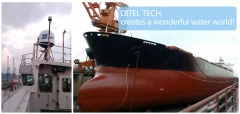 DITEL V101 maritime satellite VSAT Antenna installed on Bulk carrier of 50,000 tons going for global lines