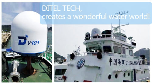 DITEL V101 maritime VSAT installed on National MSA patrol vessel