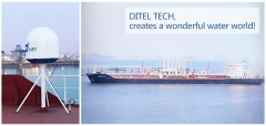 DITEL V81 maritime VSAT installed on another Oil Tanker -- “KUNLUNYOU 202”