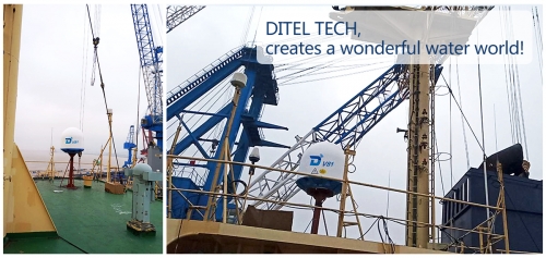 DITEL V81 maritime VSAT installed on another Oil Tanker