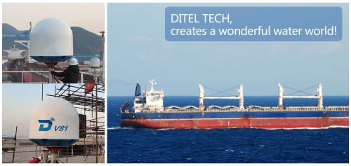 DITEL V81 Maritime Solution for a 57809t DWT Bulk Carrier