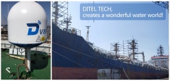 DITEL Dual V81 Maritime VSAT Solution for an Oil Tanker
