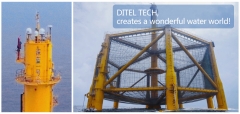 DITEL Maritime VSAT Gives a Hand to Wisdom Ocean Construction