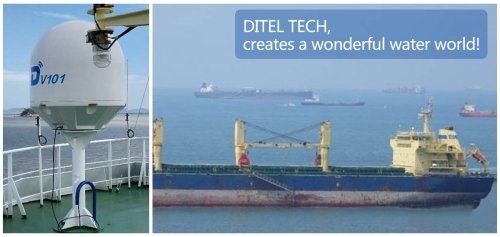 DITEL V101 Maritime VSAT Solution for a 56,779 DWT Bulk Carrier