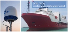 DITEL V81 Maritime VSAT was Installed on a Multi Purpose Offshore Vessel