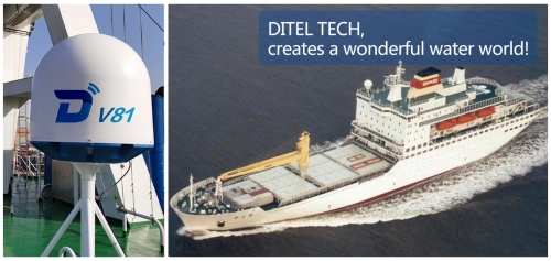 DITEL V81 Maritime VSAT Solution for Passenger Ship