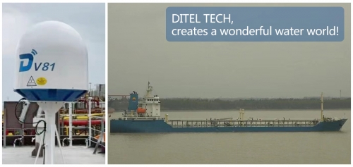 DITEL V81 Maritime VSAT Solution for an Oil Tanker