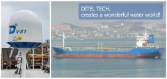 DITEL V81 Maritime VSAT Solution for Oil Tanker