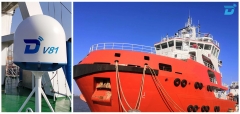 DITEL V81 VSAT provides tugboat with connectivity service at sea