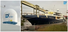 DITEL Maritime VSAT V81 on a sport fishing boat enriching entertainment onboard