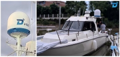 Installation practice of Ditel V60 Maritime VSAT on a Leisure Boat