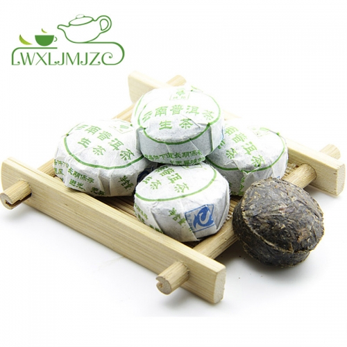 Юньнань Юбан Оригинальный Mini Tuo Raw Puer Tea Зеленый чай Pu'erh