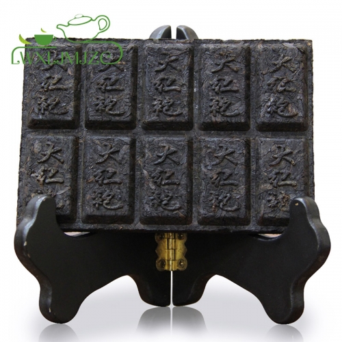 100g 11 years Aged Top Quality Da Hong Pao 100% Natural Wuyi Rock Tea Brick Oolong Tea